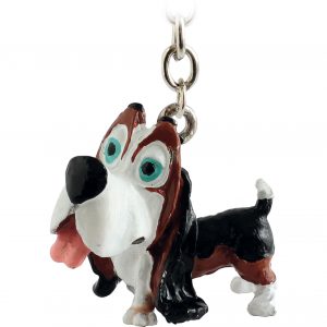 Basset best sale hound keyring