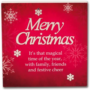 7125 Said With Sentiment Wall Art Merry Christmas