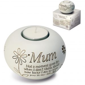 7305 Said With Sentiment Tea Light Holder Mum