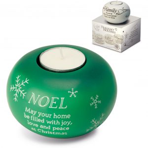 7311 Said With Sentiment Tea Light Holder Noel