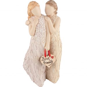 9563 More Than Words Best Friends Figurine