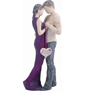 995 More Than Words Happy Anniversary Figurine