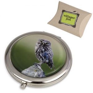 VJ Compact Mirror Lucy Little Owl NO WM