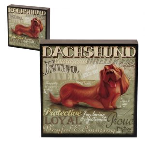 Dachshund Block No WM