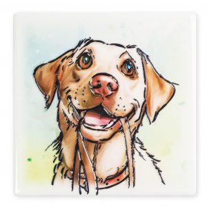 Coaster Yellow Labrador B2B