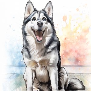 Husky Artwork